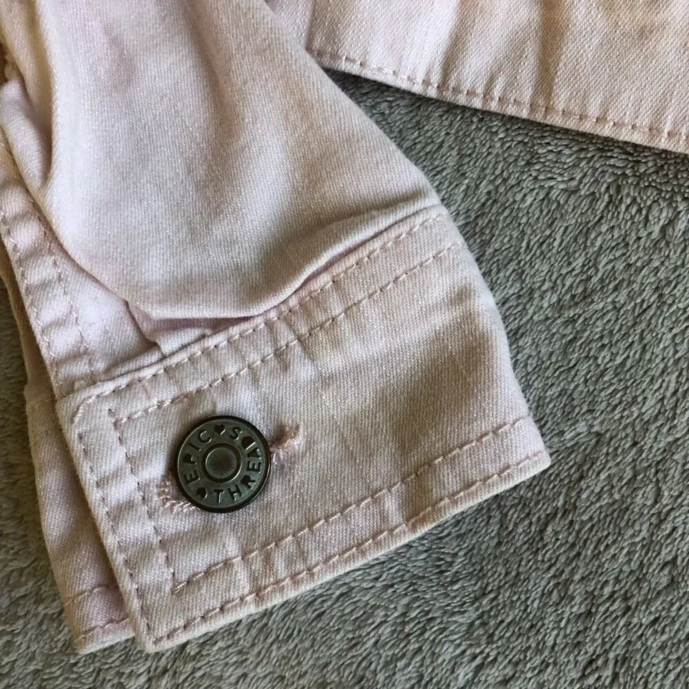 Epic Threads Girls Pink Denim Jacket